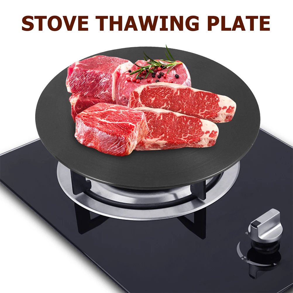 

Anti Slip Heat Conduction Plate Thermal Guide Stove Plates Aluminum Converter Disk Gas Stove Material Easy Storage