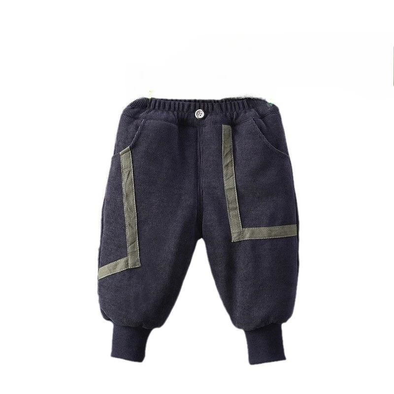 

New Winter Baby Boys Clothes Children Girls Fashion Thicken Warm Pants Toddler Clothing Infant Casual Trousers Kids Sportswear