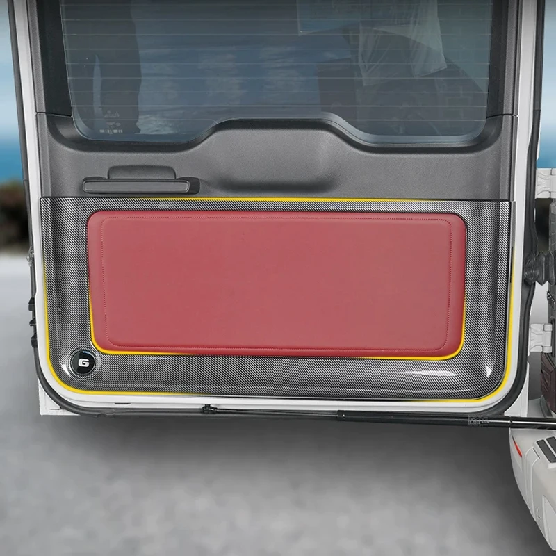 

For Mercedes G Class G63 G500 G350 Tailgate Anti Scratch Guard Rear Door Anti Kick Plate Car Modification Accessories