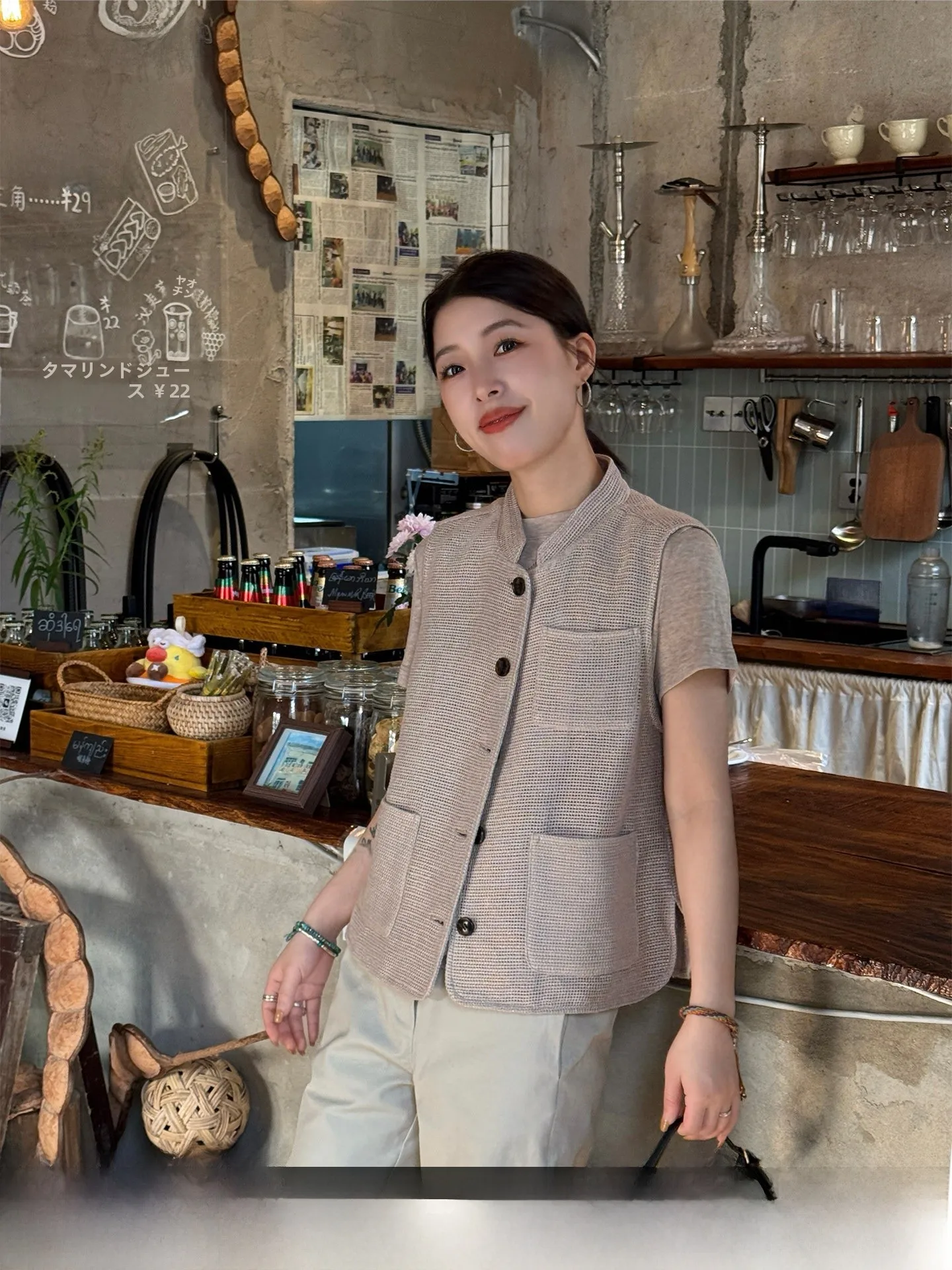

Bebes Home Money Women's Linen Sleeveless Vest 2026 New Summer Layering Top Breathable Hollow out Design Loose Fit