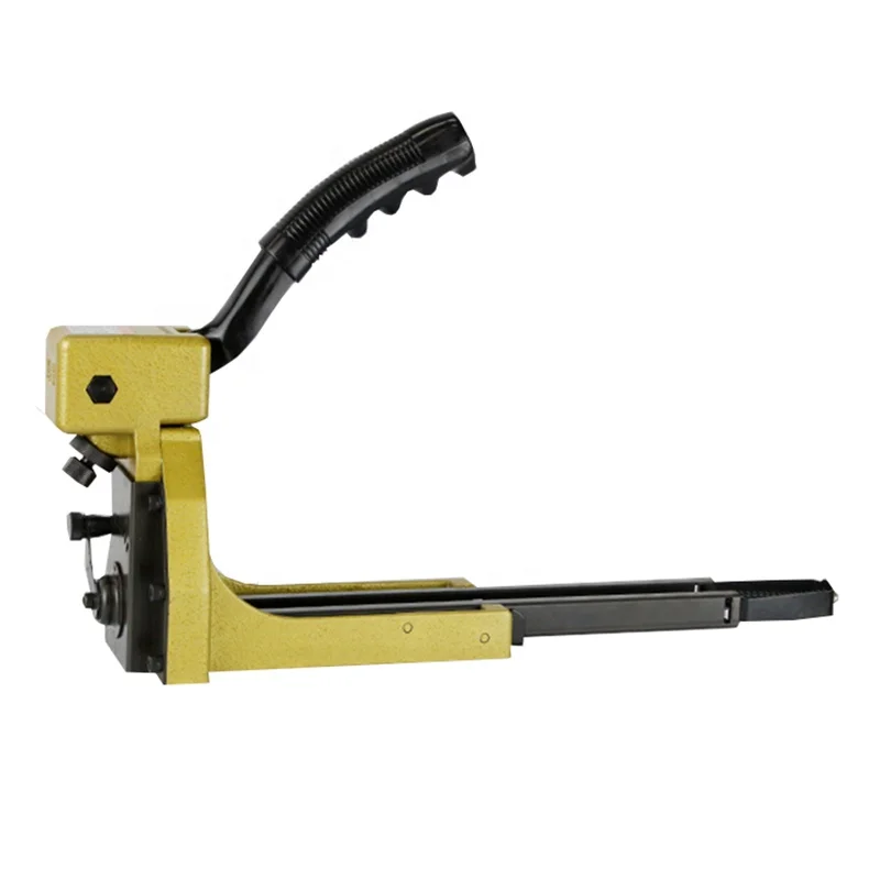 Industrial Foot Pedal Carton Stapler, Manual Carton Closing Nailing And Sealing Equipment