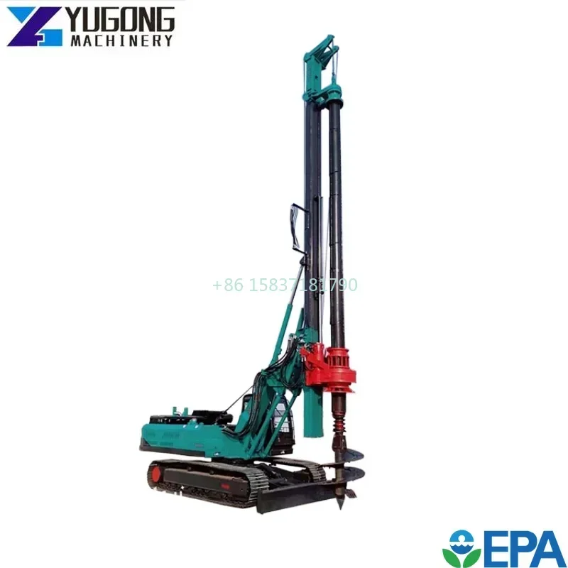 Xr260D Rotary Drilling Rig Construction Works Rotary Head Drill Rig High Speed Rotatory Drilling Rig Machine for Philippines