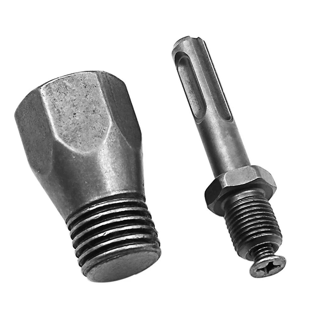 

Electric Hammer To Water Drill Adapter Black Square Handle Impact Driver Converter For Brick Wall Drilling Metal Chuck Drill Bit