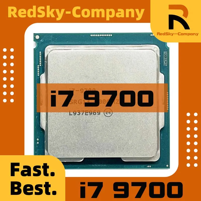 1pcs/lot perfect test Core i7-9700 i7 9700 CPU 8 cores 8 threads 3.0GHz 12MB 65W 9th Generation Processor LGA1151