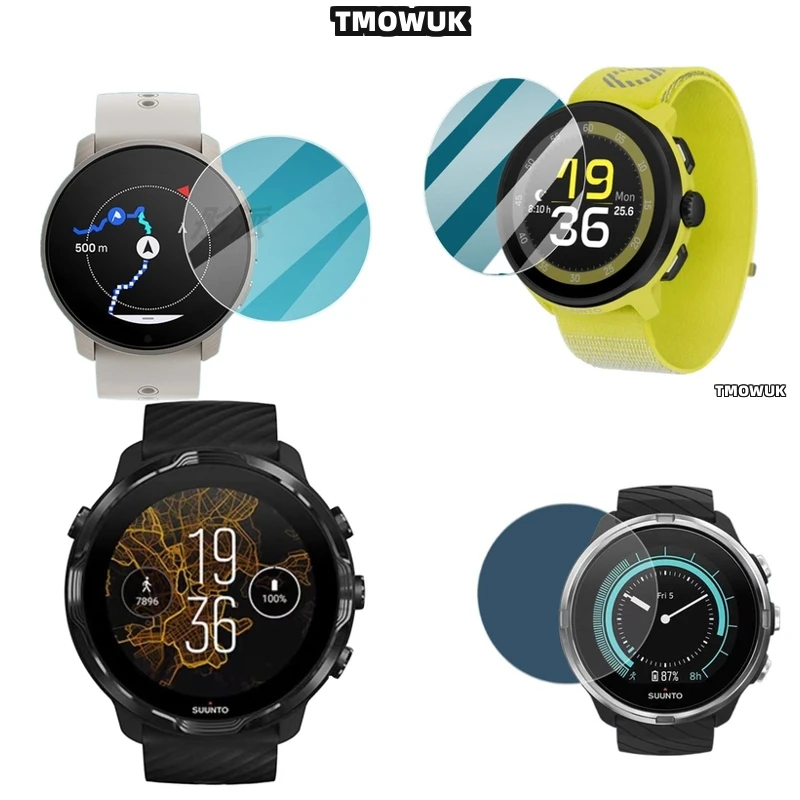 

For Suunto 5 7 9 Peak Pro Race S 45mm 49mm OCEAN Traverse Alpha - HD Tempered Glass - 9H Anti - Scratch Screen Protector For Sma