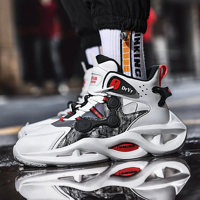 أحذية رياضية كاجوال للرجال قابلة للتنفس، أحذية رياضية فاخرة بدون كعب أنيقة - أحذية سباق مريحة للرجال #3