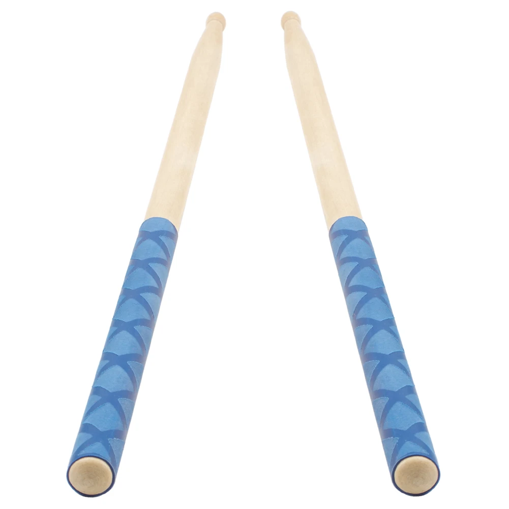 2Pcs Drum Stick Grips Drumsticks Anti-Slip Sweat Absorbed Grip For 7A 5A 5B 7B Drumsticks 16.5cm*1.8cm Grips Sleeves