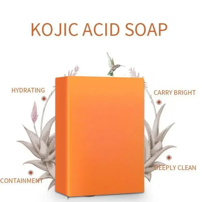 100g White Kojic Acid Soap Hand Made Soap Skin Bleaching Soaps Brightening Face Option Glutathione Soaps Skin Lightening Soap