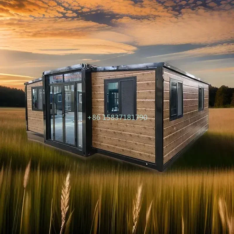 YG Eco-Friendly Prefabricated Folding House Expandable Container House Mobile Homes 2 Bedrooms Modular Prefab House Container