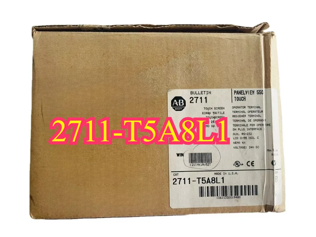 

Brand New 2711-T5A8L1 PanelView Standard Terminal Fast Shipping