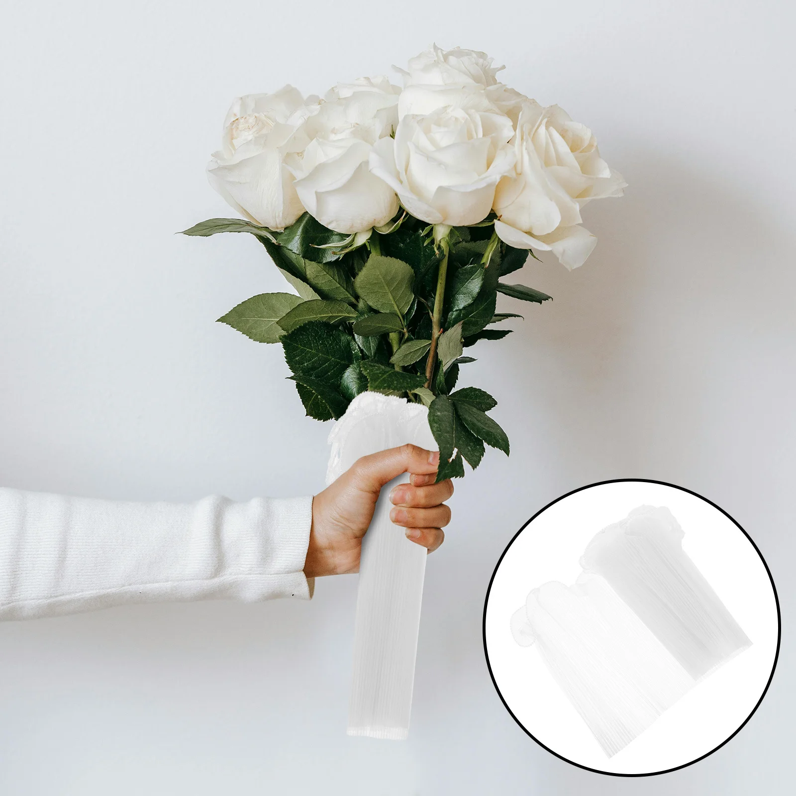 

3.65m Pearl Wave Gauze Floral Wrapping Paper Mesh Corrugated Edge DIY Flower Bouquet Packaging Wedding Anniversary Valentine