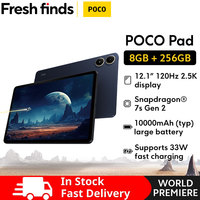 [World Premiere] POCO Pad Global Version 12.1'' 2.5K Display Tablet Snapdragon 7s Gen 2 Octa core 10000mAh Battery 33W Charging