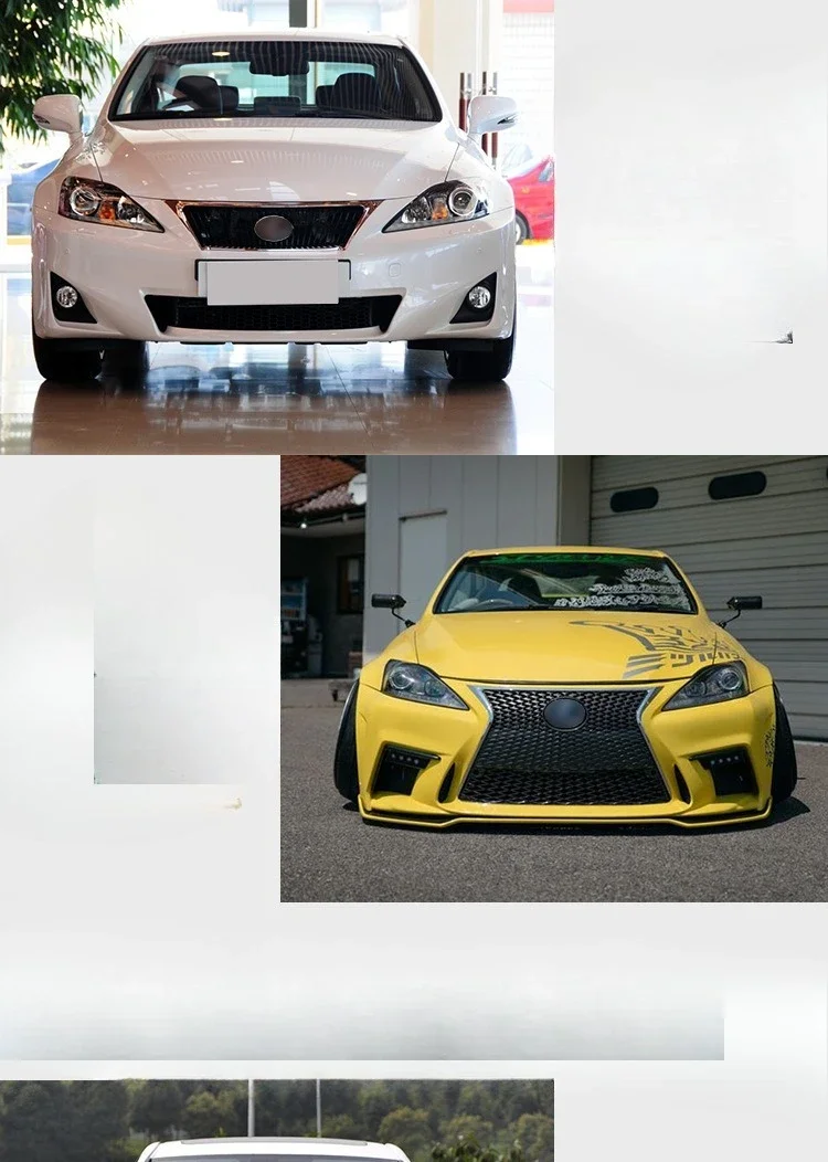 Suitable For 06-12 Lexus Is Modified Large Surround IS300is250 Front Face F-Sport Front Bar KitCar Modification Parts