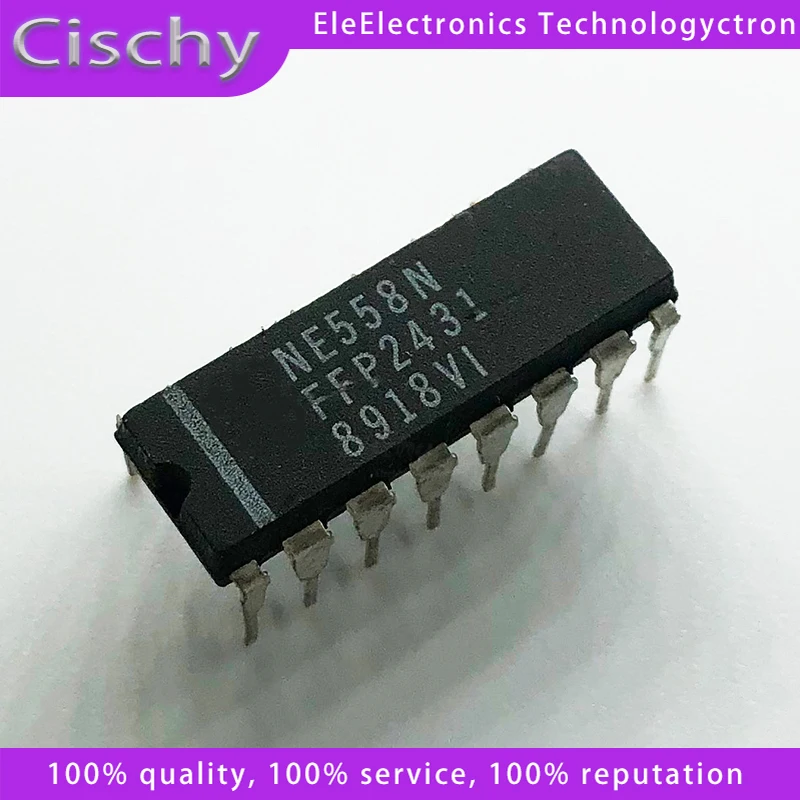 10pcs   NE558N NE558 DIP-16