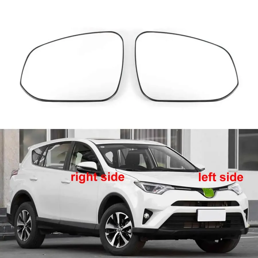 

For Toyota RAV 4 RAV4 2013 2014 2015 - 2019 Car Exteriors Part Outer Rearview Side Mirrors Lens Door Wing Rear View Mirror Glass