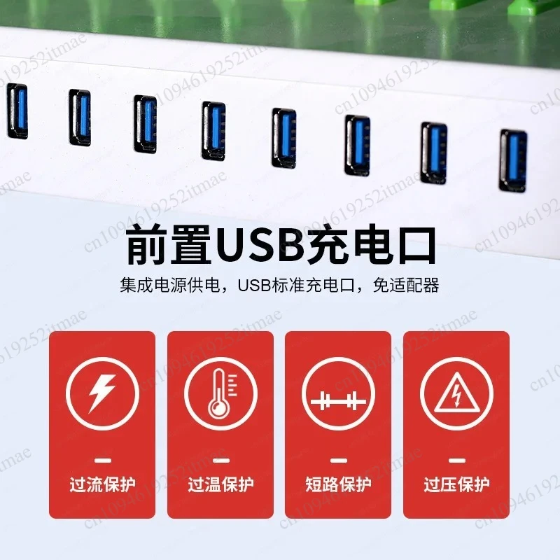 Multi interface tablet storage cabinet 6/12 centralized mobile phone charging cabinet