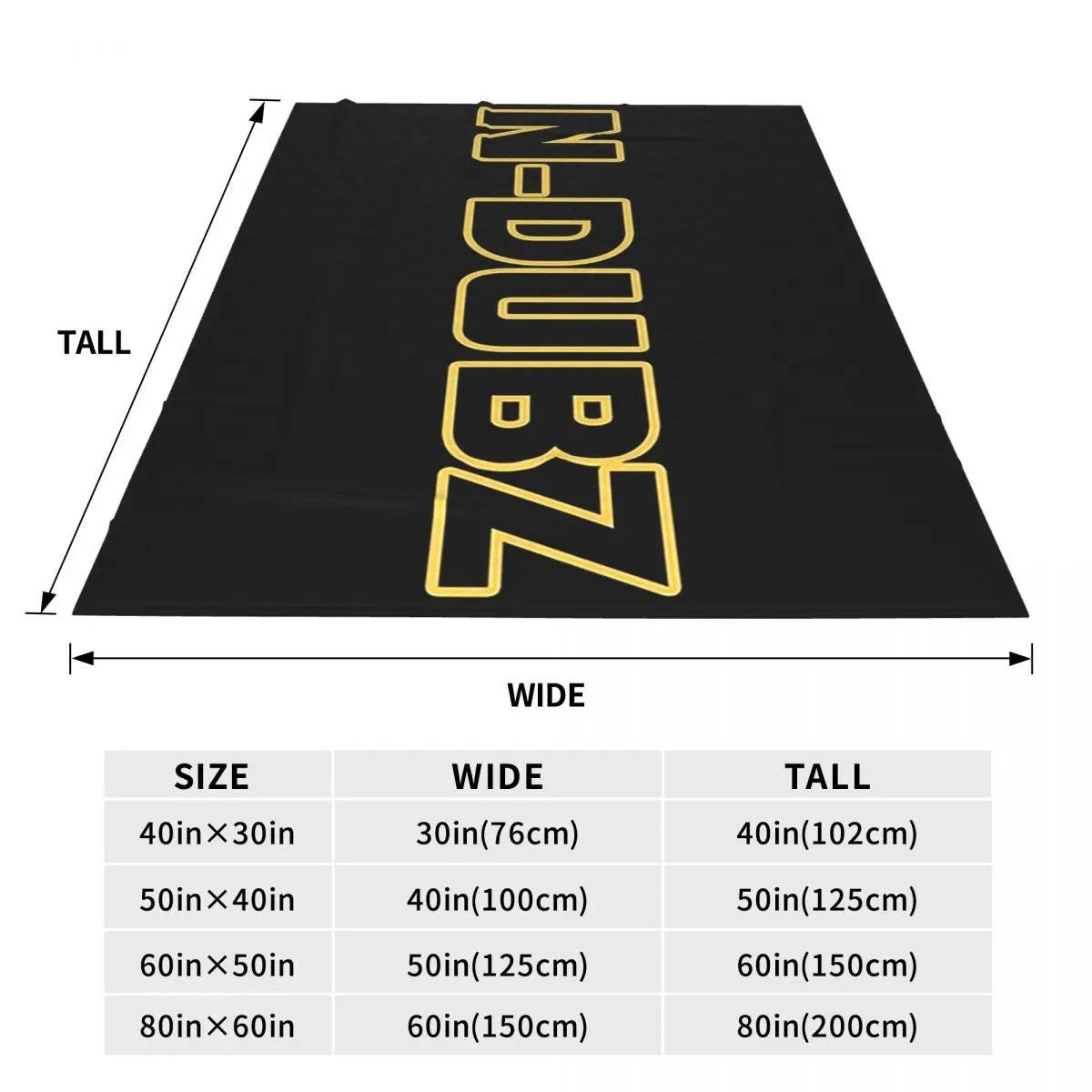 N-Dubz Merch NDubz Logo Blankets Flannel Sofa Throw Blanket Warm for Couch Bedding Travel Throws Bedspread Quilt