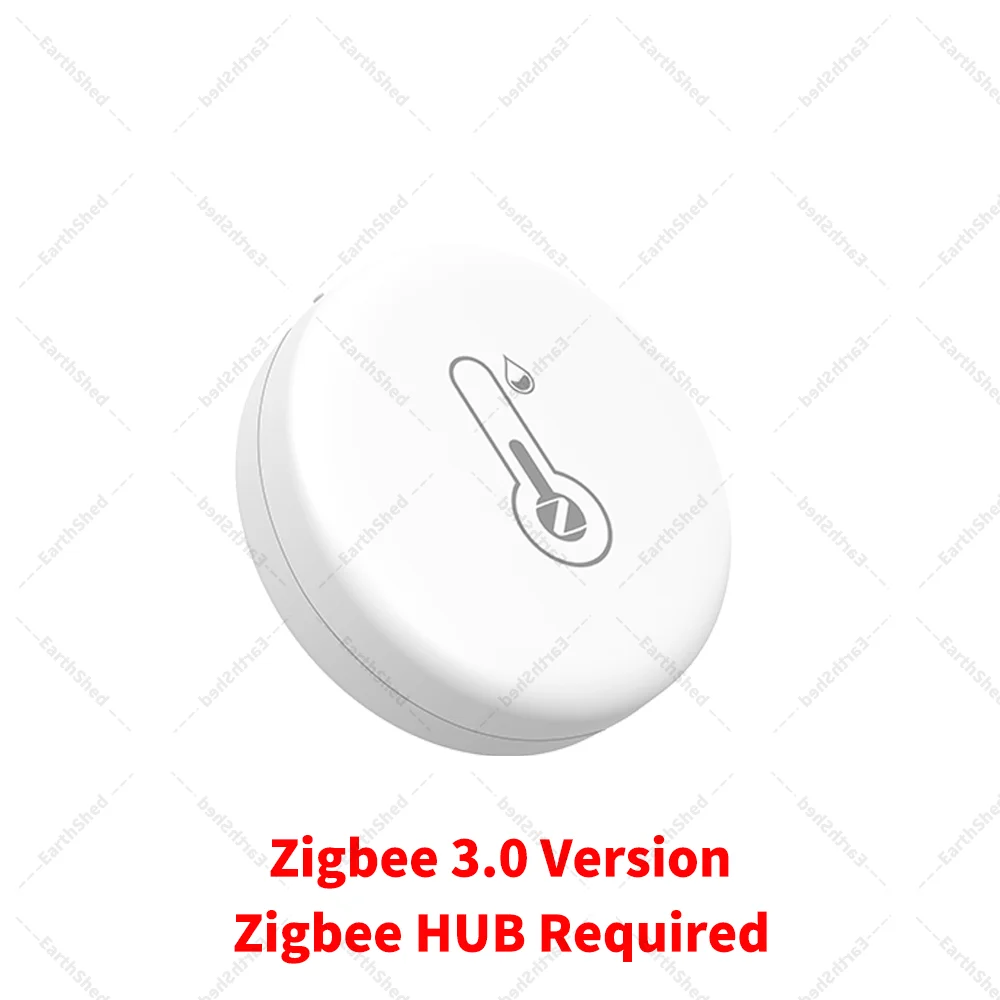Zigbee temperatuur-vochtigheidssensor Standaard Zigbee 3.0 Zigbee Hub Vereist werken met Home Assistant Yandex Alexa ZHA Zigbee2MQTT