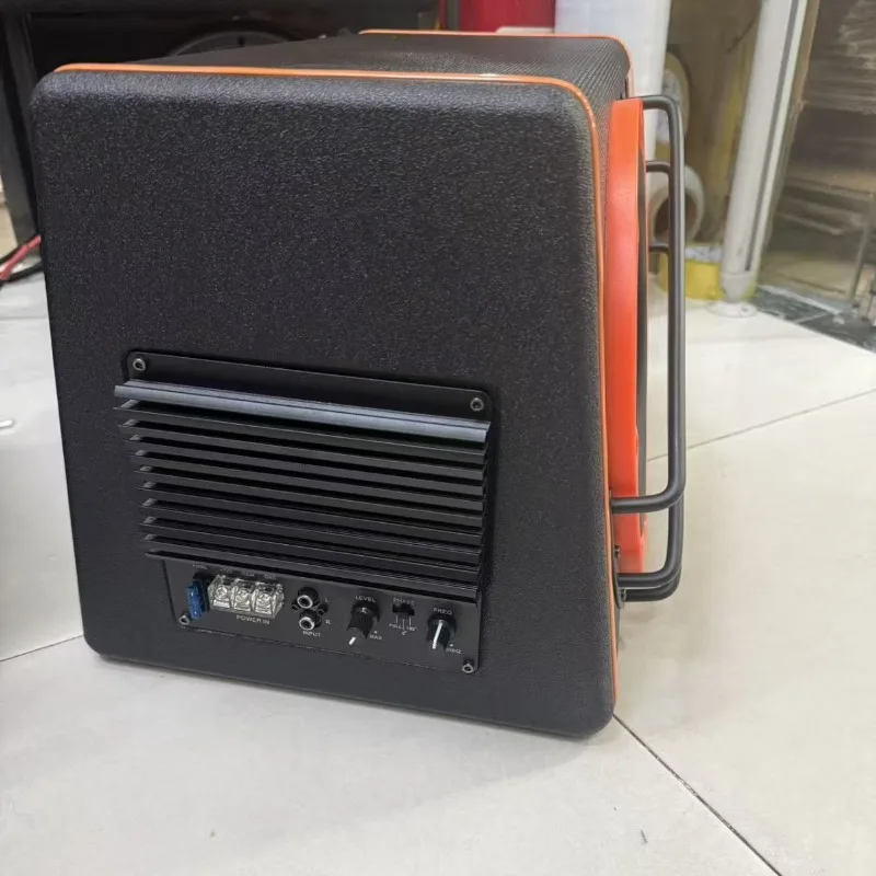 CLUB1024 10 Inch Active Car Subwoofer, Built‑in Amplifier High‑Power Car Audio Sub‑Bass Speaker for Vehicle Trunk