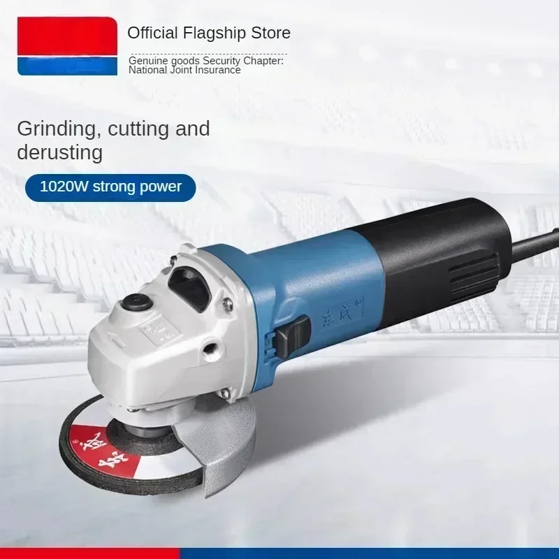 220V Multi-functional 03-100A Dongcheng Electric Angle Grinder with Cutting and Grinding Capabilities