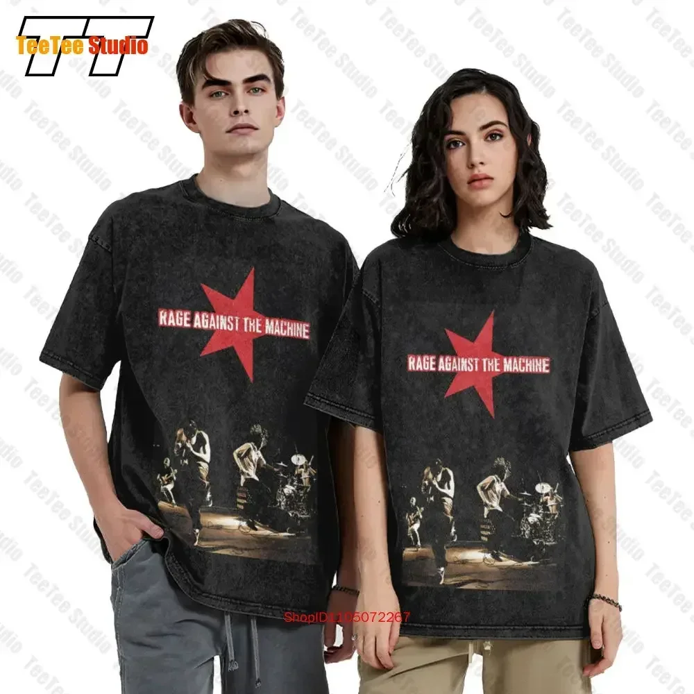 Evil Empire Rage Against The Machine Retro Vintage Oversized T-Shirt Ratm Zack De La Rocha Brad Wilk 50UY