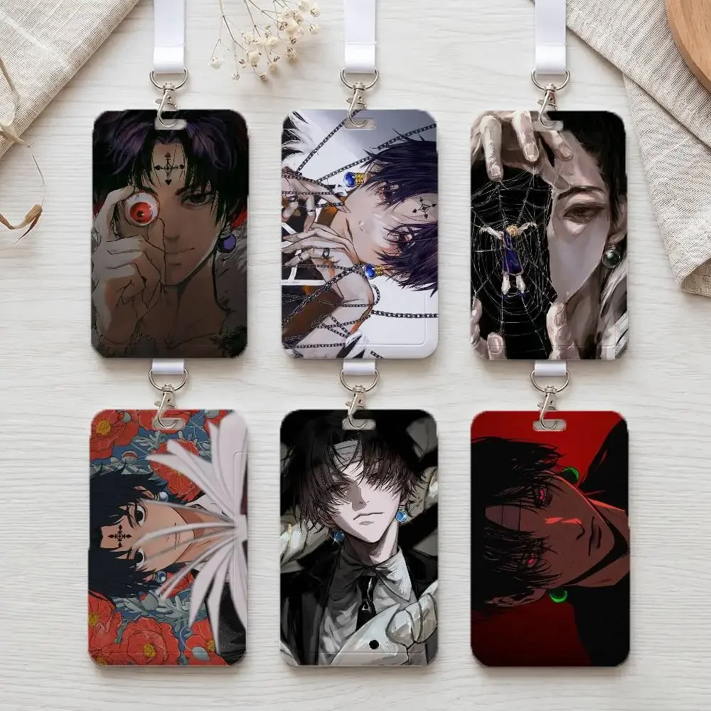 Anime C-Chrollo Portable Lanyard ID Badge Holder