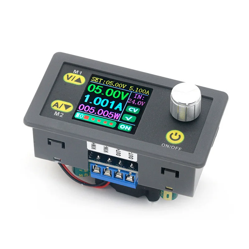 36V 5A DC Buck-Boost-Wandler CC CV Netzteilmodul Einstellbares Geregeltes Labornetzteil mit Voltmeter und Amperemeter