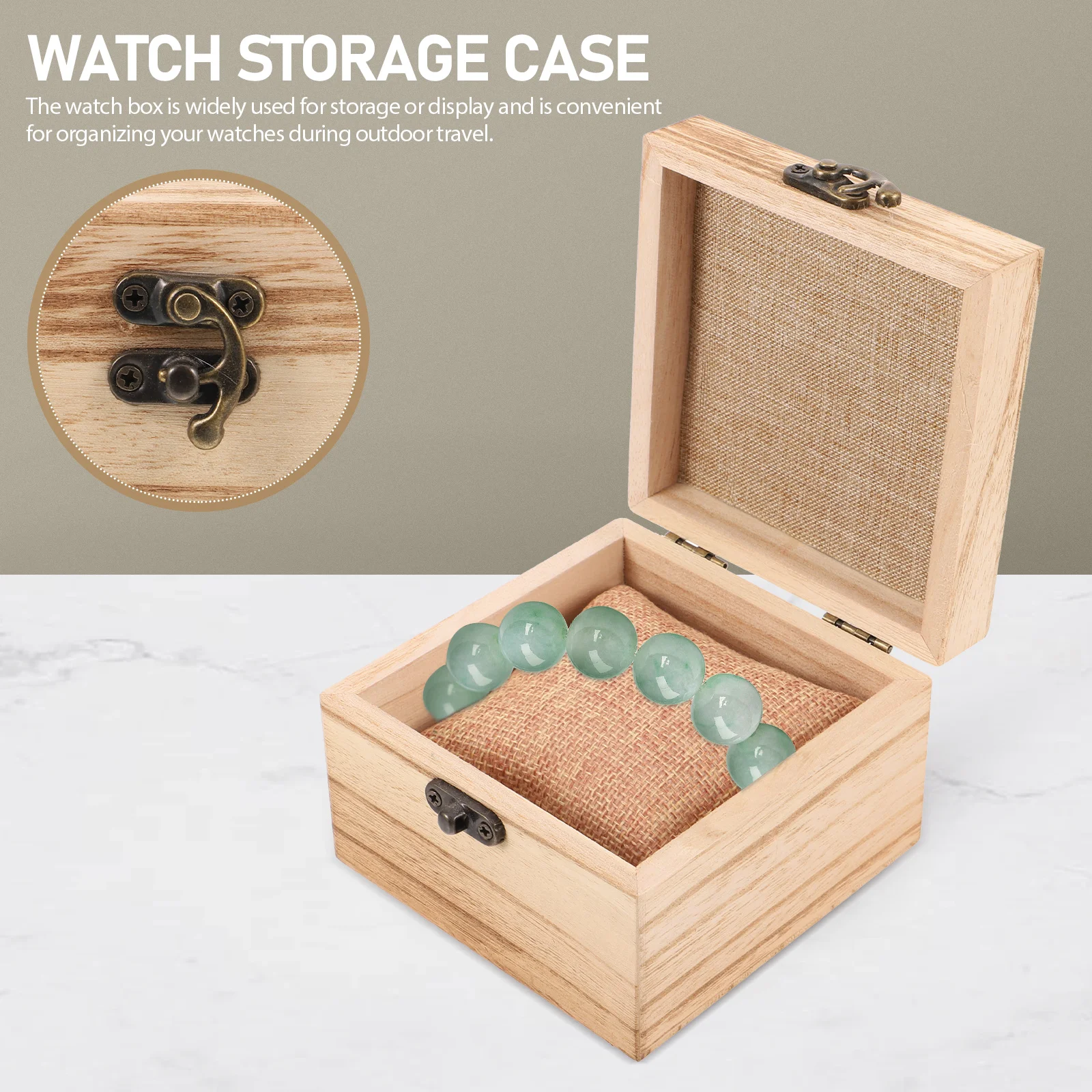 

Watch Box Men Watches for Organizer Storage Carrying Case Cases Holder Portable