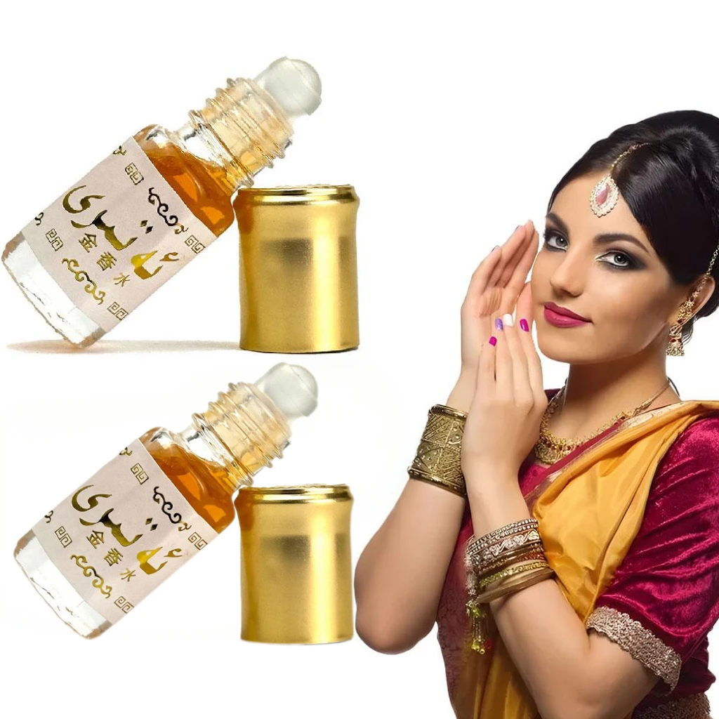 3ml Exotic Eau De Toilette Brand Mini Pakistan Gold Perfume Ball Essential Oil Lasting Dating Coconut Milk Fragrance Deodorant
