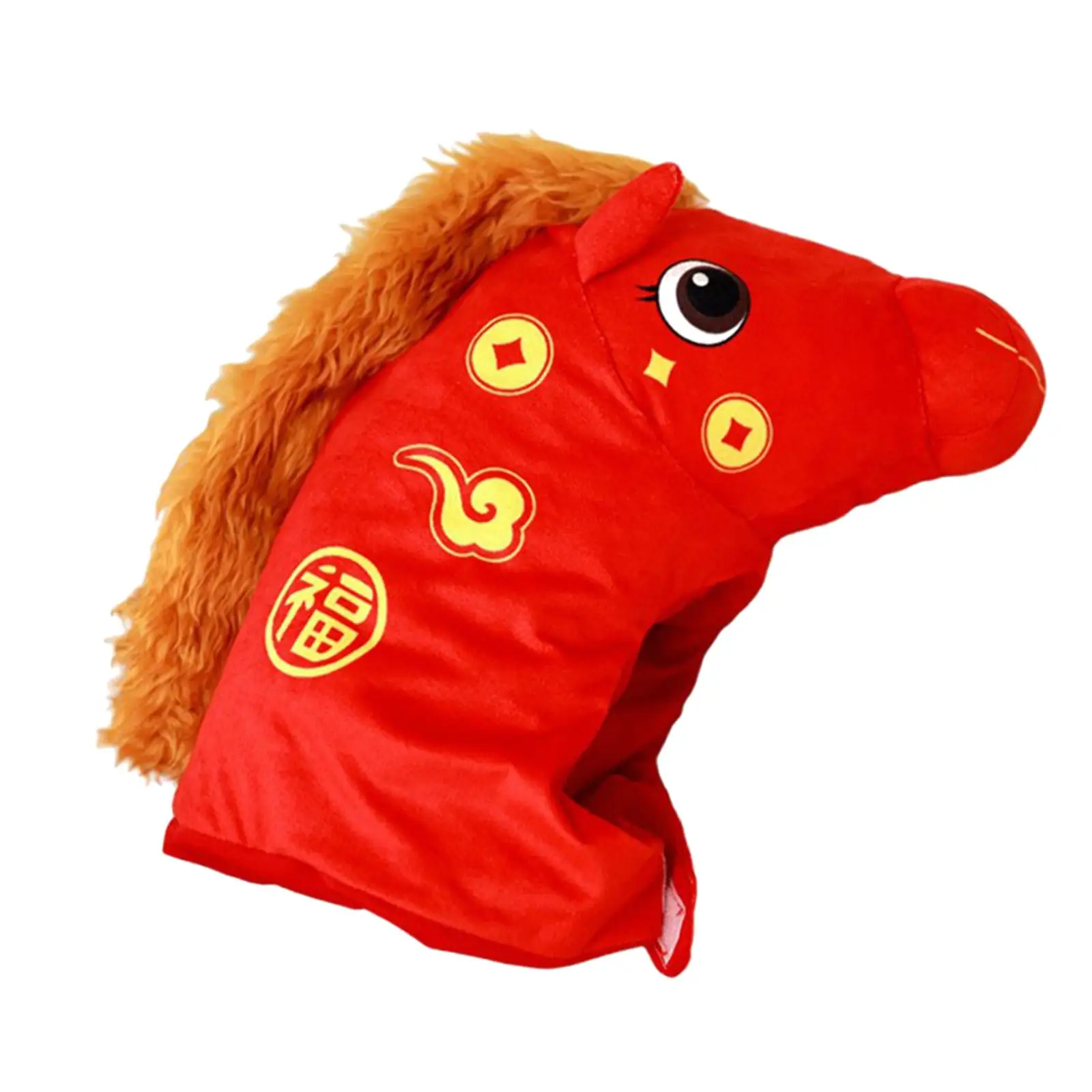 

Horse Hat Novelty DIY Head Cover for Masquerade Cosplay Role Play Winter