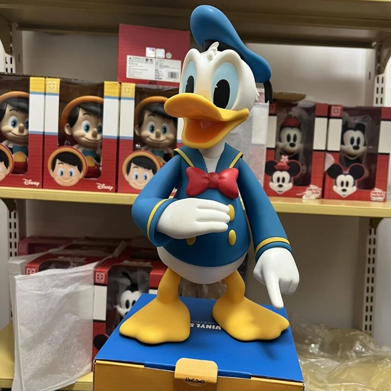 

Disney Trendy Cute Donald Duck 31cm High Can Be Handmade Online Celebrity Play Decoration Model Figure Doll Toys Birthday Gifts