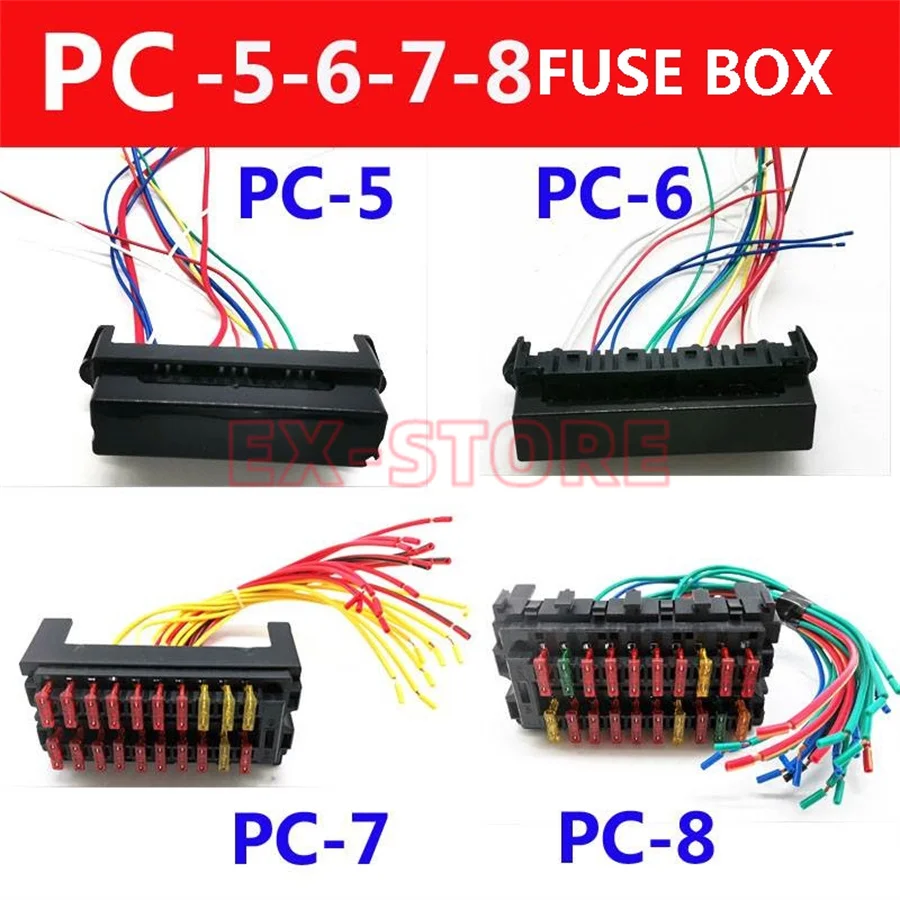 

08044-11500, fuse KOMATSUPC100 PC120, PC130, PC140,PC1800, PC200, PC210, PC220 PC270,, WA270, WA320,WA380,WA360 fuse BOX