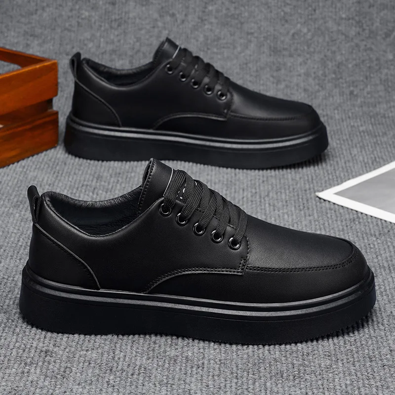 2025 New Men's Leather Shoes - Durable, Comfortable, Breathable & Stylish