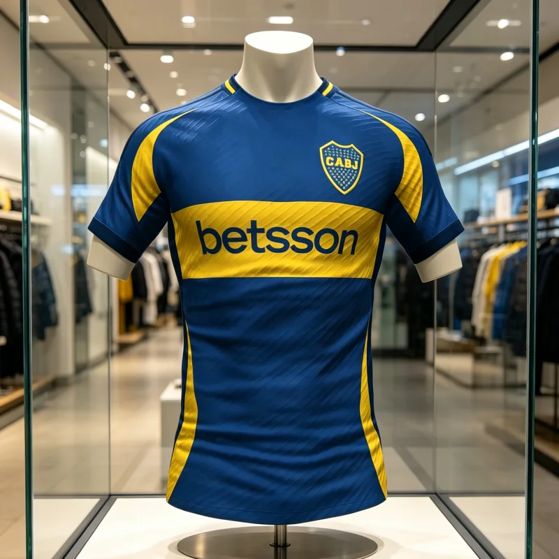 

Arrival Style Boca Juniors Football Uniform Men Women Youth Soccer Jersey Adult Breathable Quick Dry Clothing Family Kids Tees
