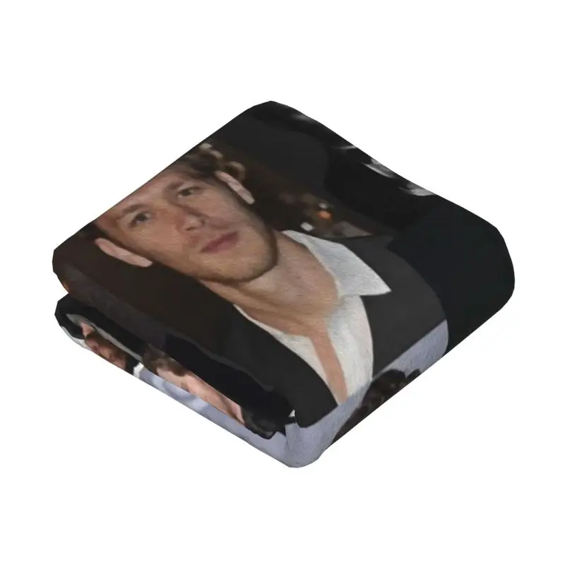 Custom The Vampire Diaries Blanket 3D Printed Soft Flannel Fleece Warm Damon Salvatore Throw Blankets for Bed Couch Bedspreads