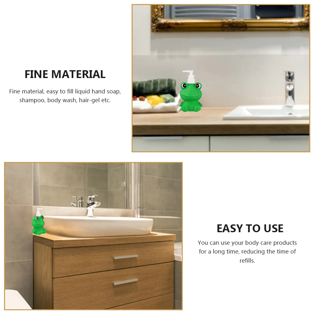 

2Pcs Adorable Lotion Dispensers Decorative Shampoo Bottles Portable Multi-Function Travel Accessories Travel Bottle