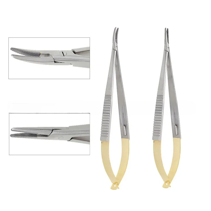 Dental Matrix Bands Palodent Implant Tool Beanvalve Forming Clip Tweezers Straight End Elbow Clamp Tweezers Dentist Tools