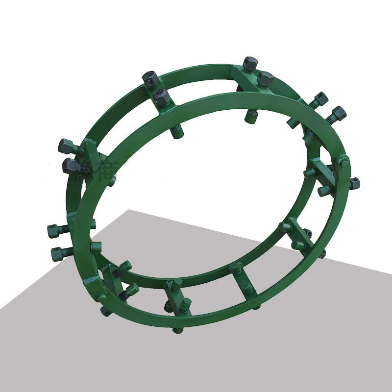 

Long-distance pipeline welding external counterpart, double top wire fine-tuning fixed pipe oil special docking tool artifact