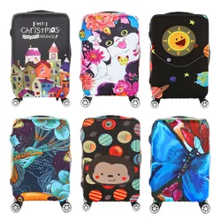 Luggage Cover Elastic Travel Trolley Suitcase Protective Baggage Cover Cartoon Suitcase Cover Child Cartoon Travel Accessories