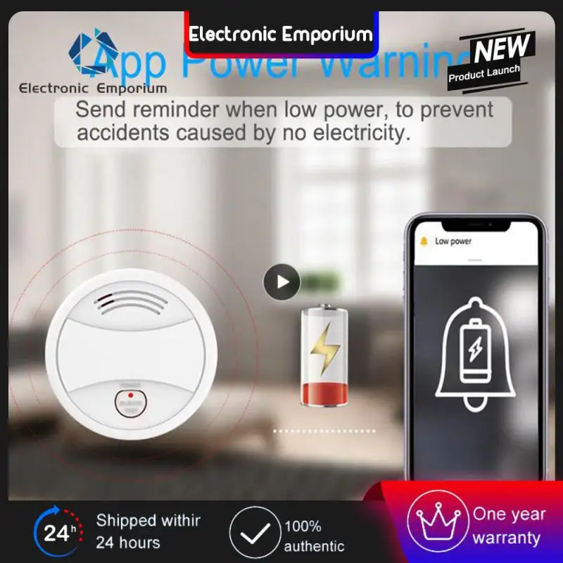 

Детектор Удобный Надежное обнаружение дыма Легко подключается к Wi-Fi Пожарная безопасность Уведомление в реальном времени Домашняя автоматизация Сигнализация