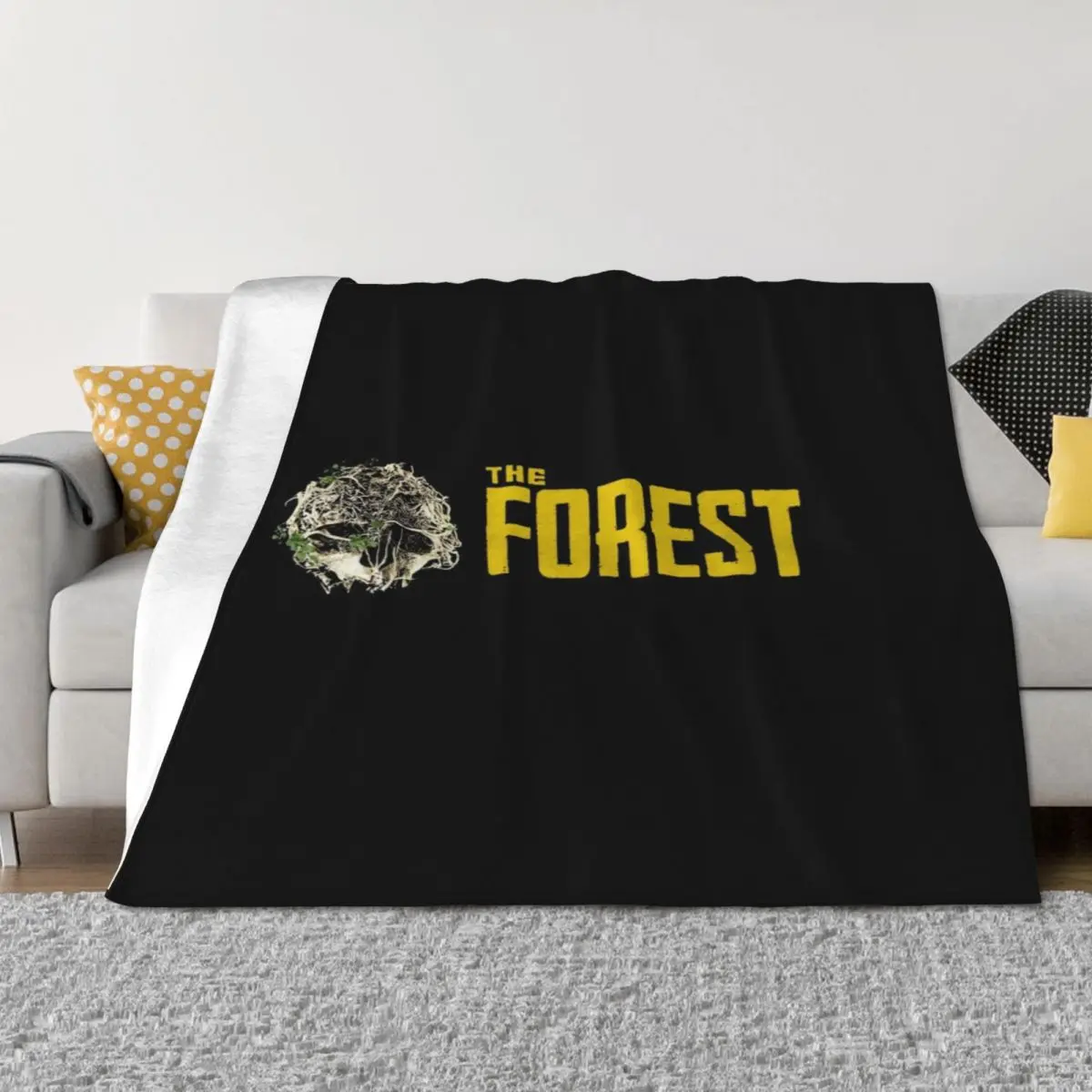 

The Forest-game Throw Blanket Stuffeds Soft Plaid Decorative Sofas Blankets