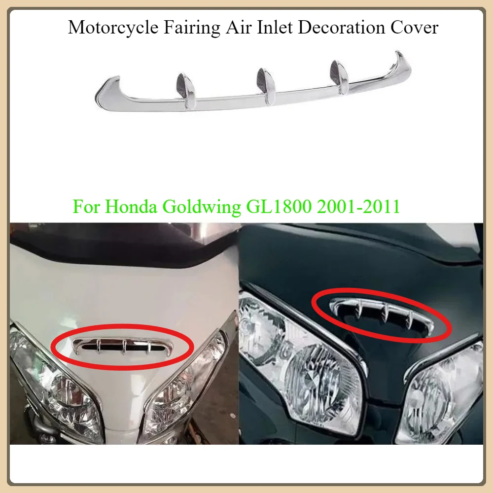 

Motobike Fairing Air Inlet Decoration Cover For Honda Goldwing GL 1800 GL1800 2001 2002 2003 2004 2005 2006 2007 2008 2009-2011