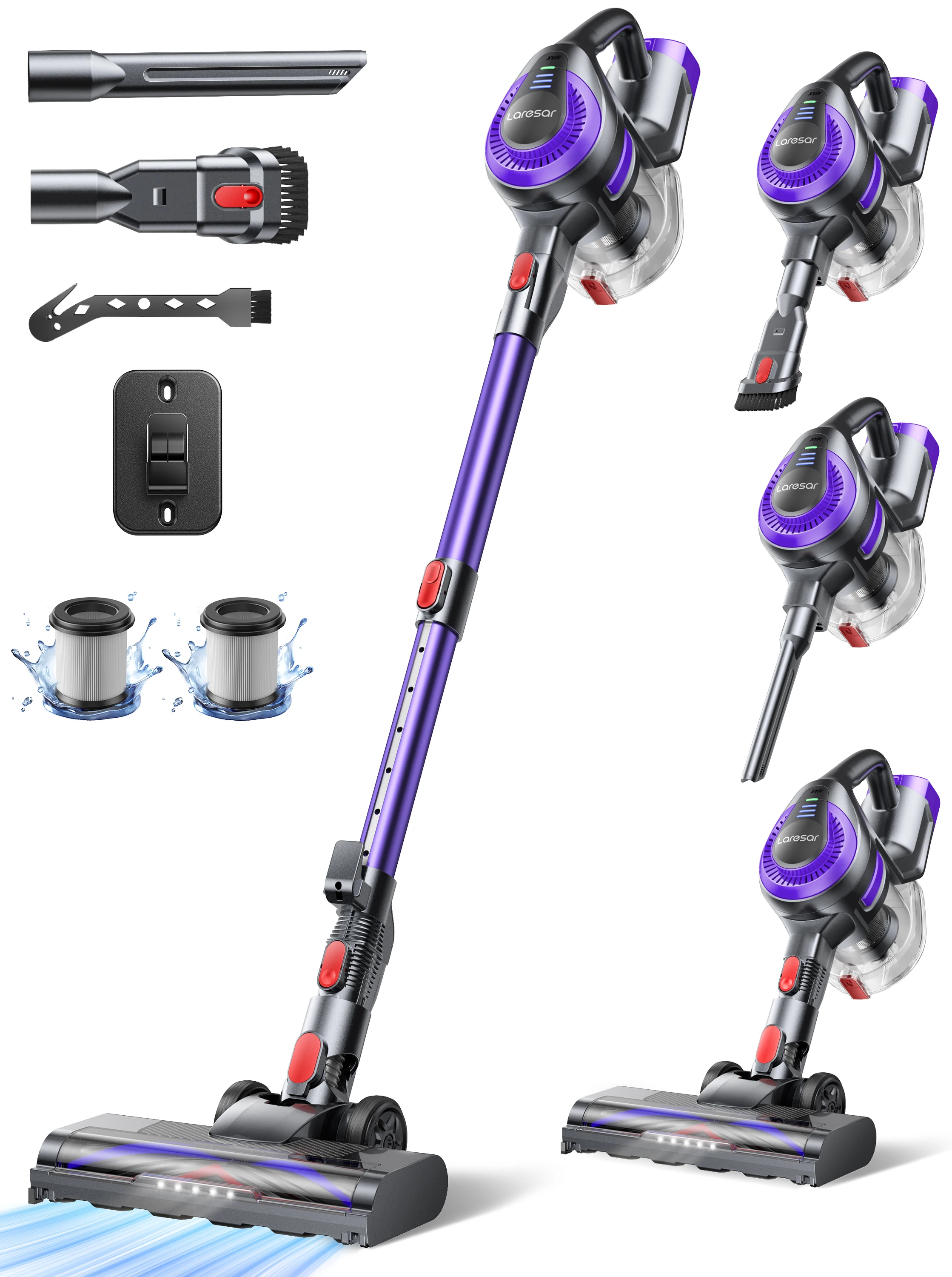 Laresar V10 Lite 38000Pa Cordless Vacuum Cleaner