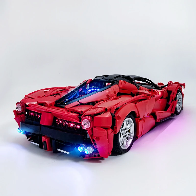 IN STOCK Remote Control LED Light Set For Motorised Lighthouse Compatible With CADA C61505 Laferrari Set Building Blocks Toys