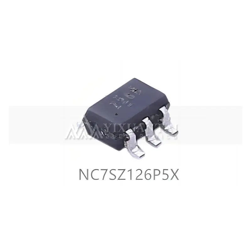 10pcs/Lot  NC7SZ126P5X Buffer/Line Driver 1-CH Non-Inverting 3-ST CMOS 5-Pin SC-88A  New