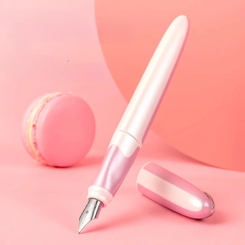 Made in Germany ออนไลน์ Macaron สี Fountain ปากกาสีเครื่องเขียน EF F M 0.38 0.5 0.7MM Nib Ink ปากกาการเขียนคุณภาพสูง