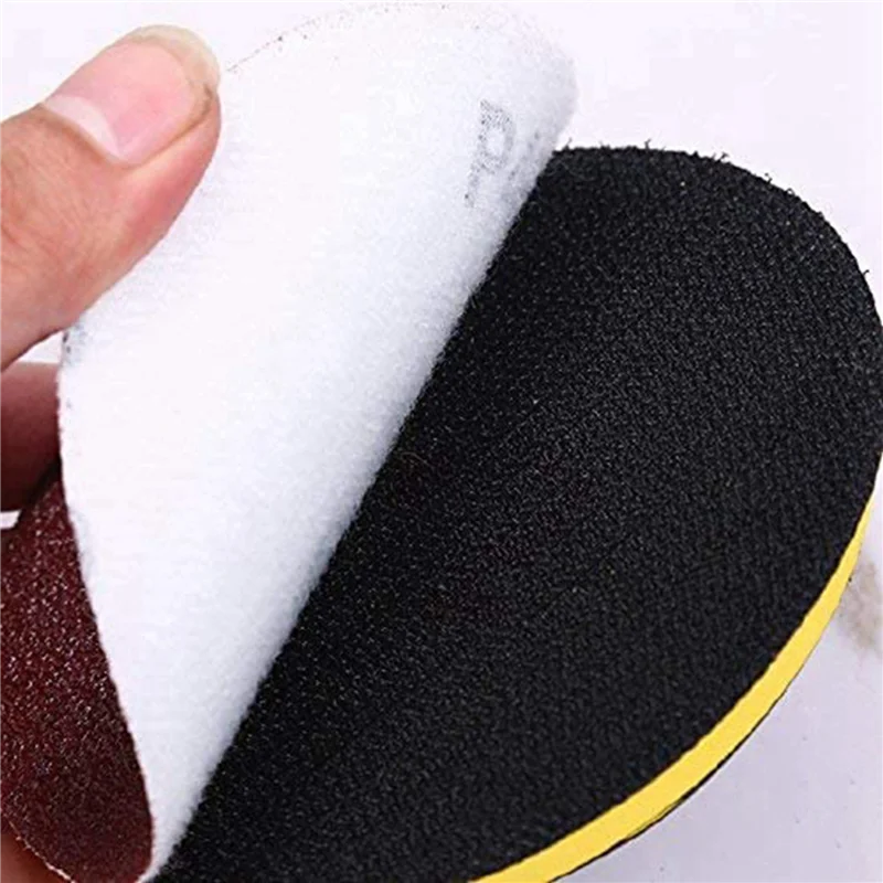 AS94-1 Inch 300 Pcs Sanding Discs Pad Kit Round Sandpaper Hook Loop Sander Backer