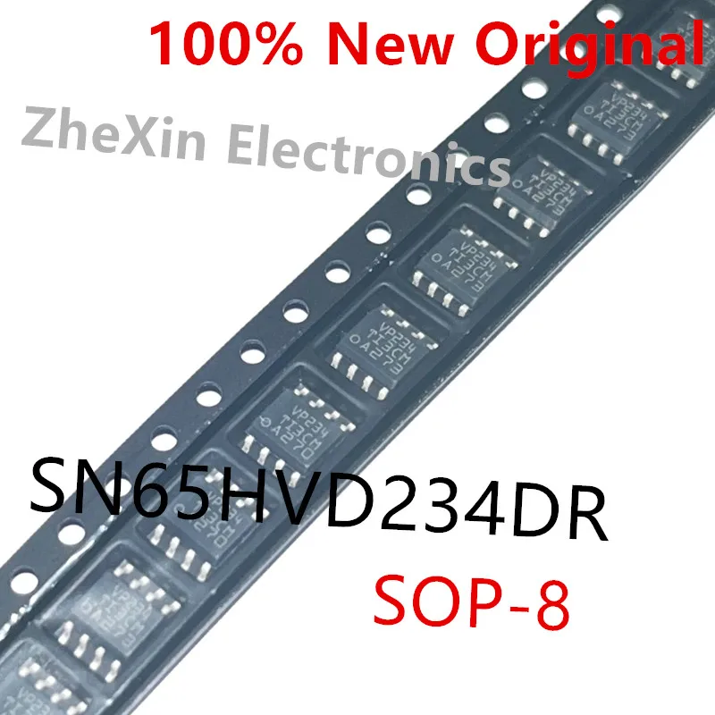 10PCS/Lot  SN65HVD233DR  VP233 、SN65HVD234DR  VP234 、SN65HVD235DR  VP235  New CAN bus transceiver chip  SN65HVD233、SN65HVD234