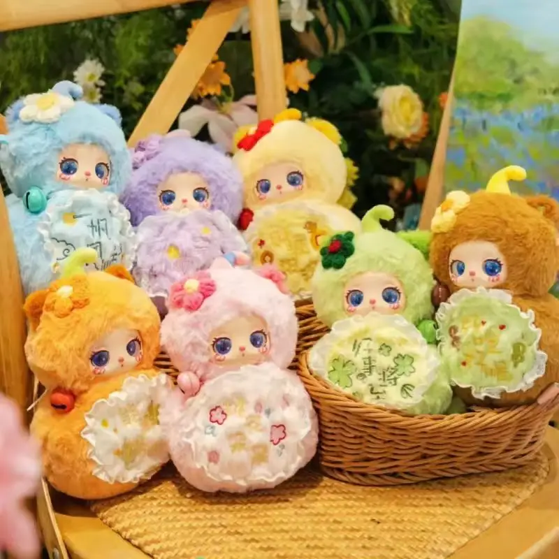 

Подлинная лила V5 Fulu Qimeng слепая коробка Baby Three Kawaii Mystery Box Hipper Cute Fun Trendy Play Doll Girl Маленький подарок для детей