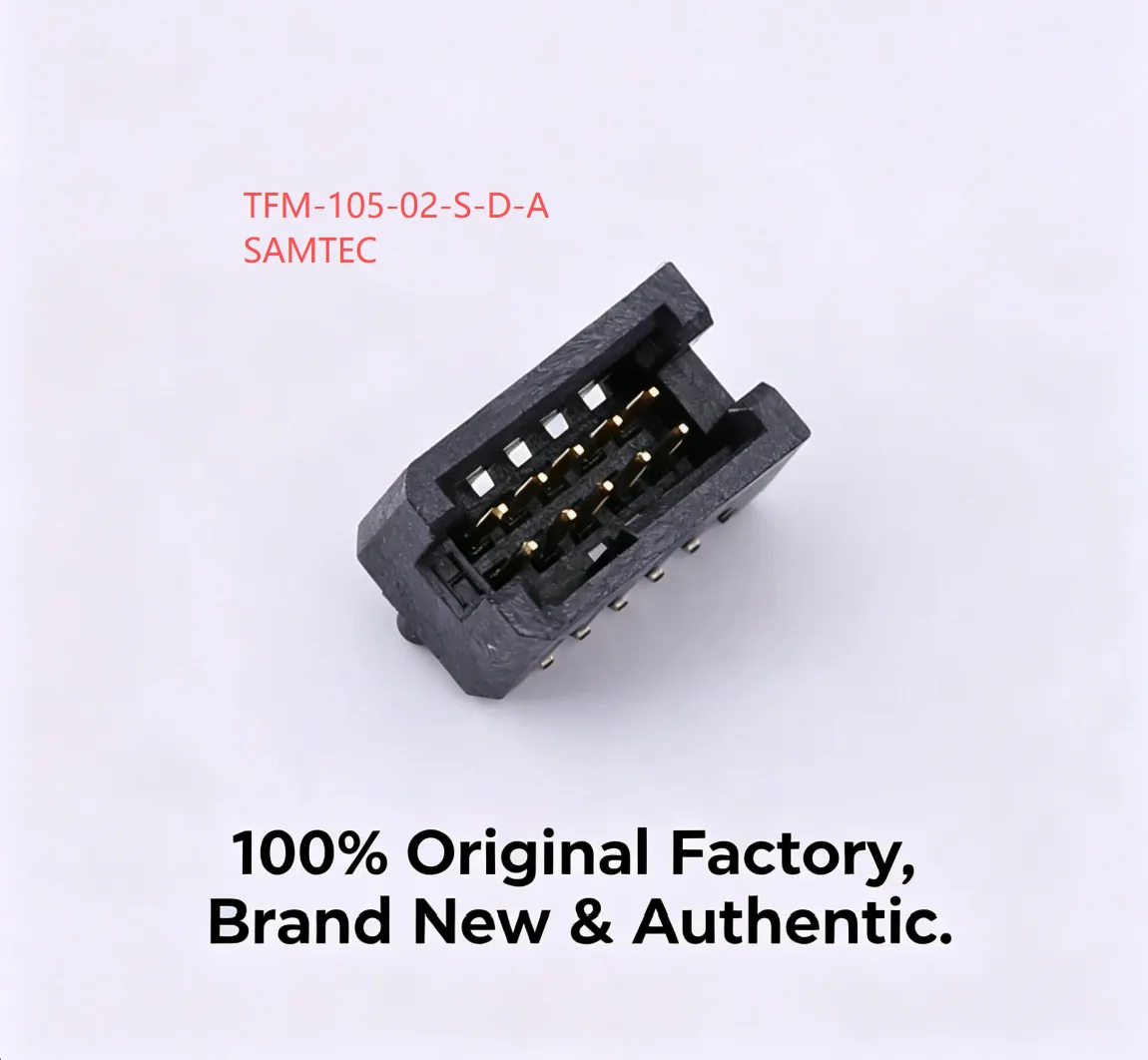 

10PCS/LOT TFM-105-02-S-D-A TFM-105-02-S-D-A-K TFM-105-02-L-D-A TFM-105-02-L-D-A-K SAMTEC 100% original new.